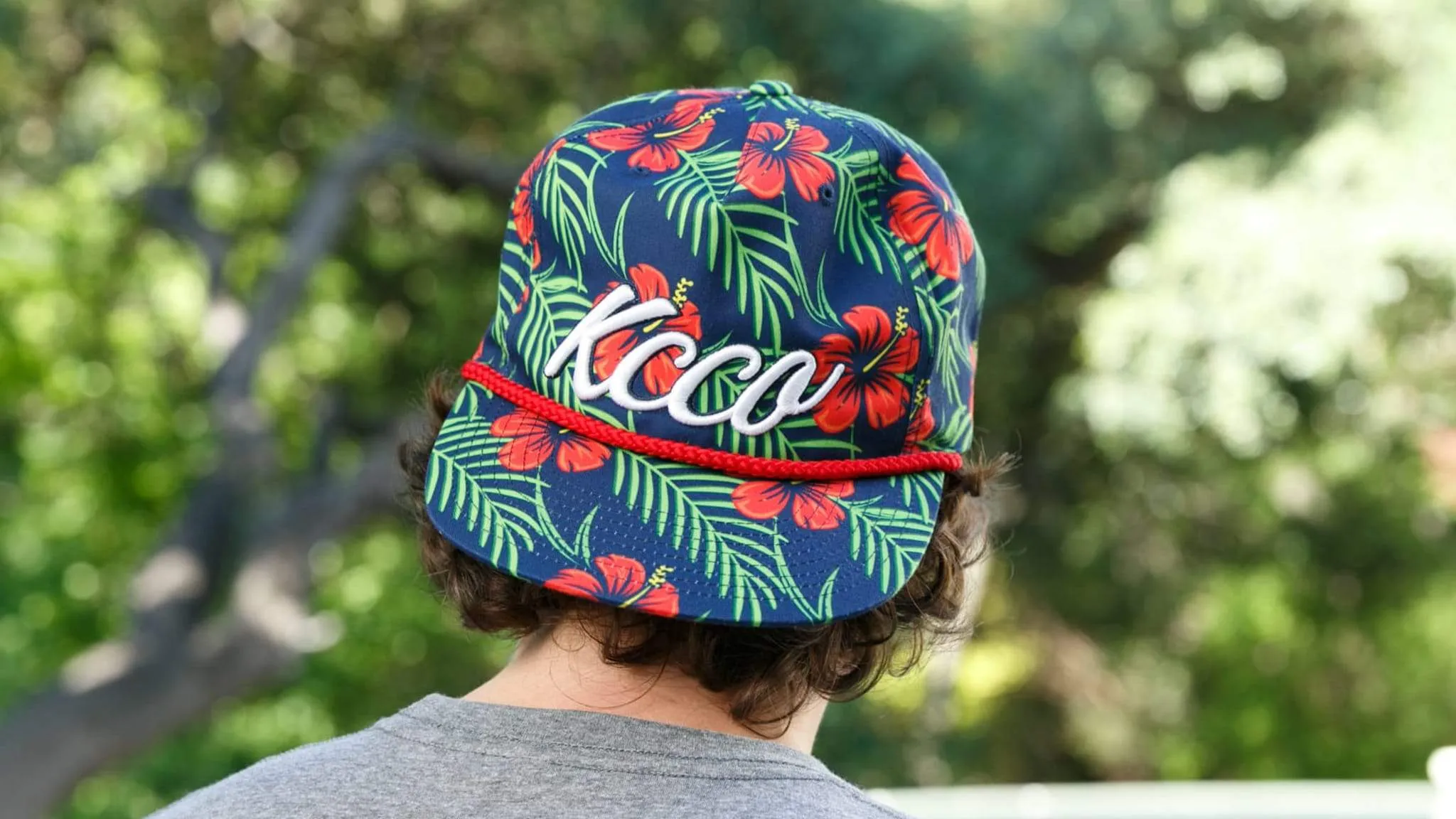 KCCO Floral Snapback Hat