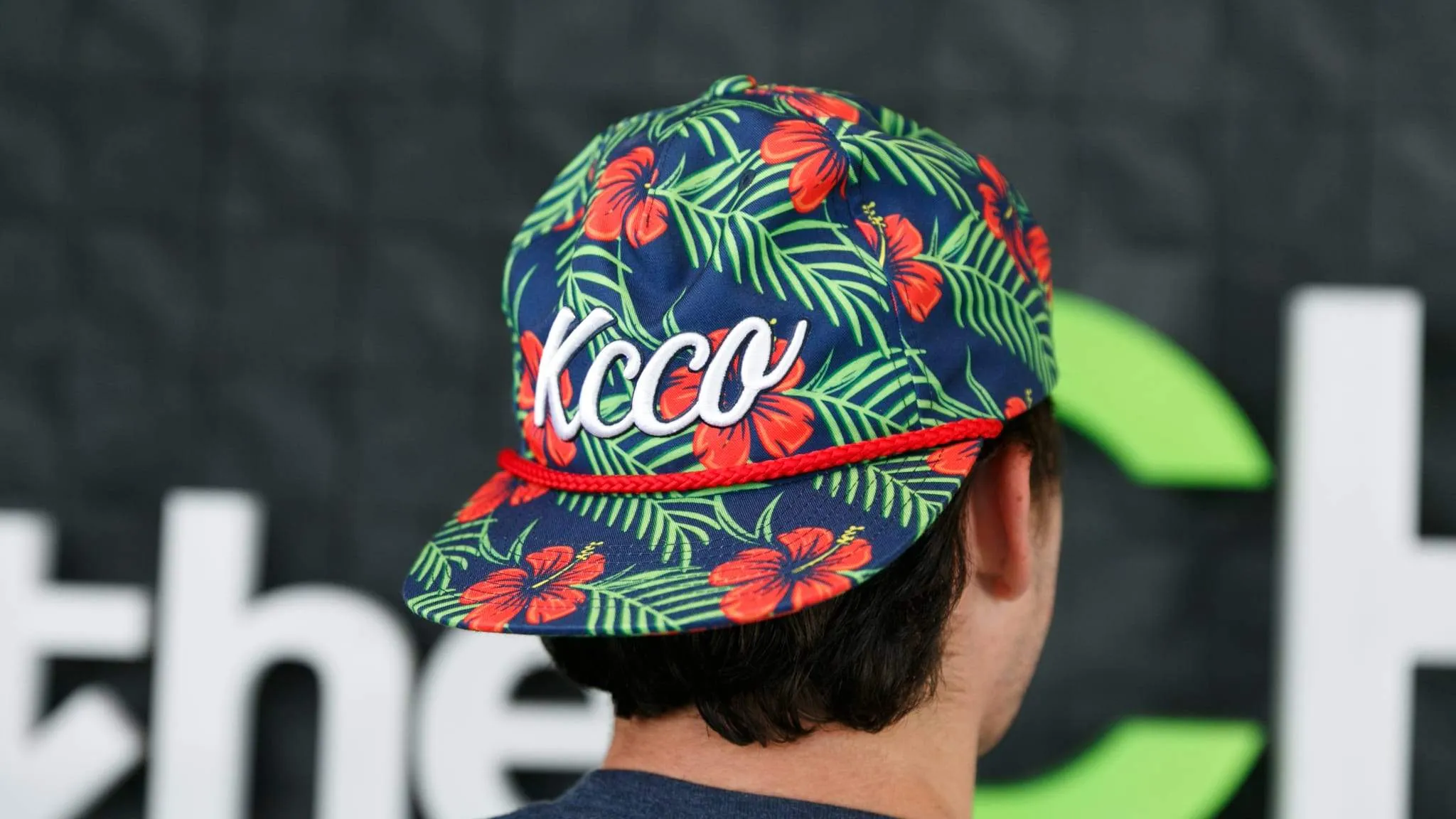 KCCO Floral Snapback Hat