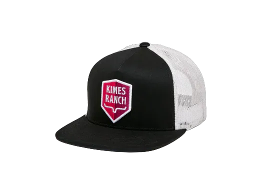 Kimes Ranch Men's Black Jack Trucker Cap