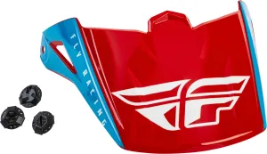 KINETIC STRAIGHT EDGE VISOR RED/WHITE/BLUE