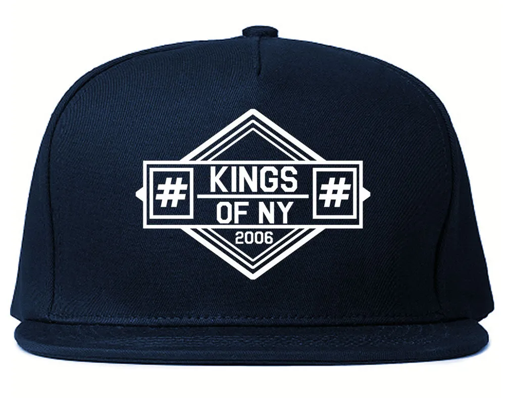 Kings Of NY Hashtag Logo Snapback Hat Cap