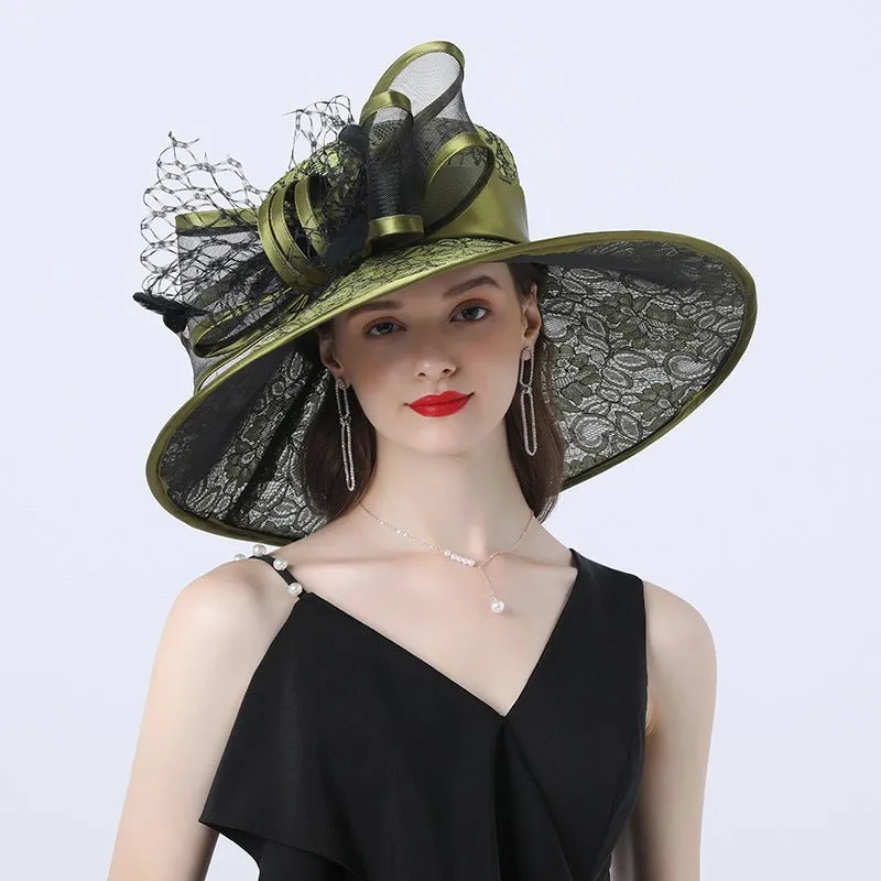 Luxy Moon Women's Big Butterfly Hats for Derby Day