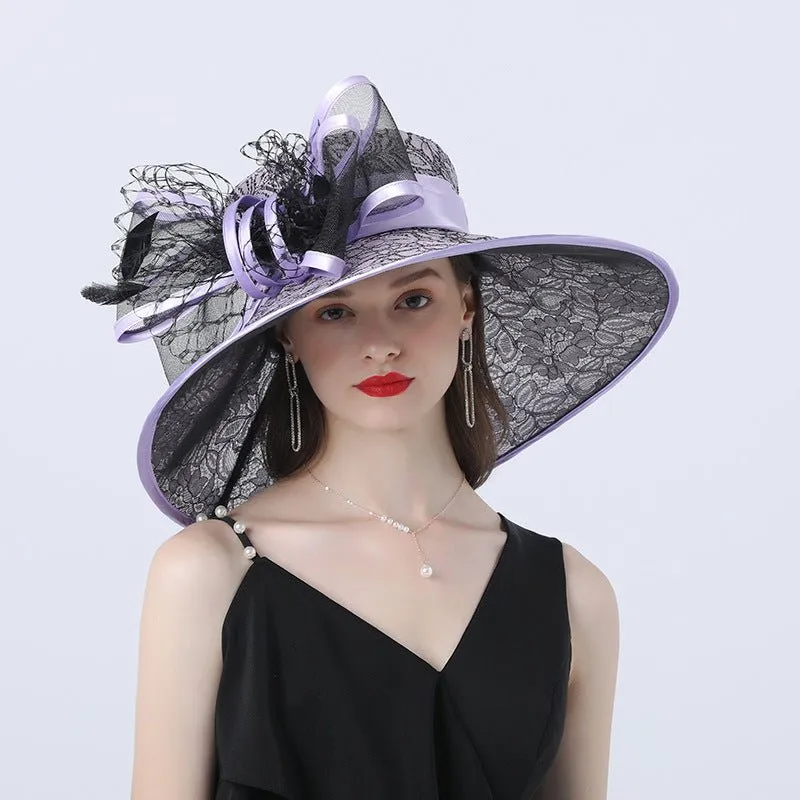 Luxy Moon Women's Big Butterfly Hats for Derby Day