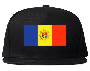 Moldova Flag Country Printed Snapback Hat Cap