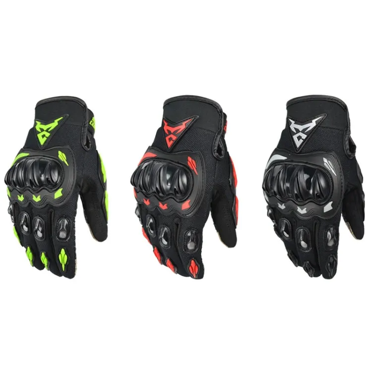 MOTOCENTRIC 13-MC-010 Touch Screen Motorcycle Breathable Gloves, Specification: L(Red)