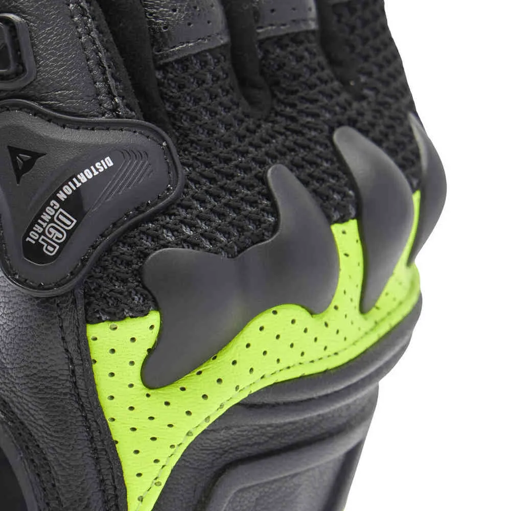 Motorcycle gloves X-Ride 2 Ergo-Tek Dainese, black yellow