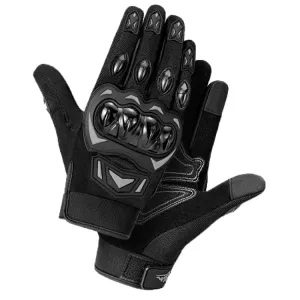 Motorcycle Outdoor Riding Non-slip Touch Screen Sun Protection Gloves, Size: XL(Black)