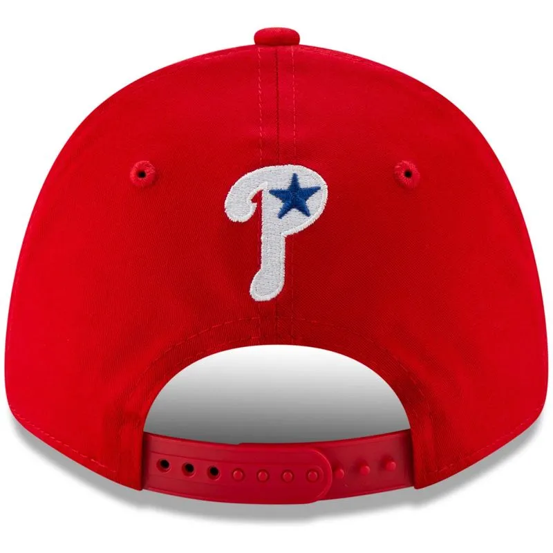 New Era Men's MLB Philadelphia Phillies Logo Elements Snapback 9FORTY Adjustable Cap