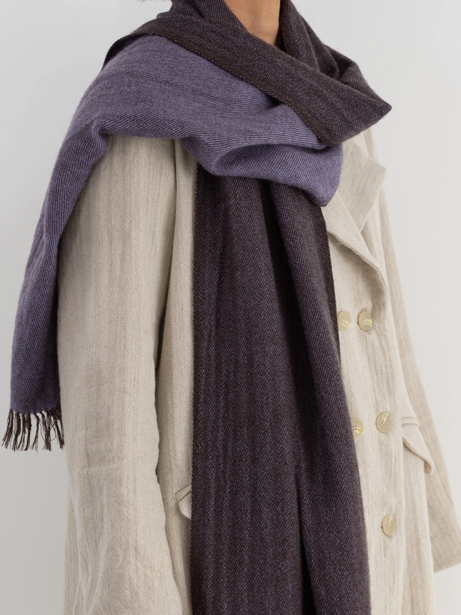 Norlha Prince Two-Tone Twill Scarf