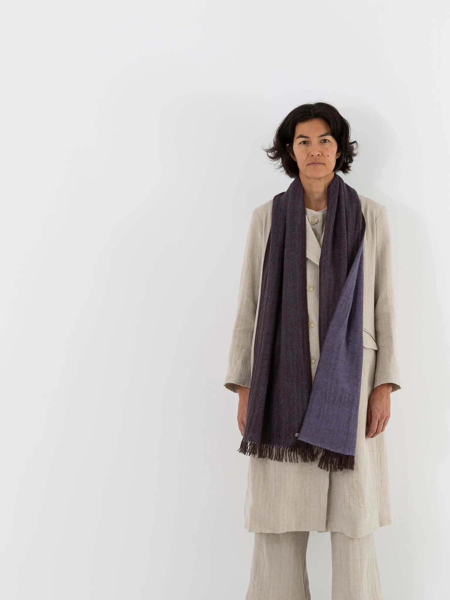 Norlha Prince Two-Tone Twill Scarf