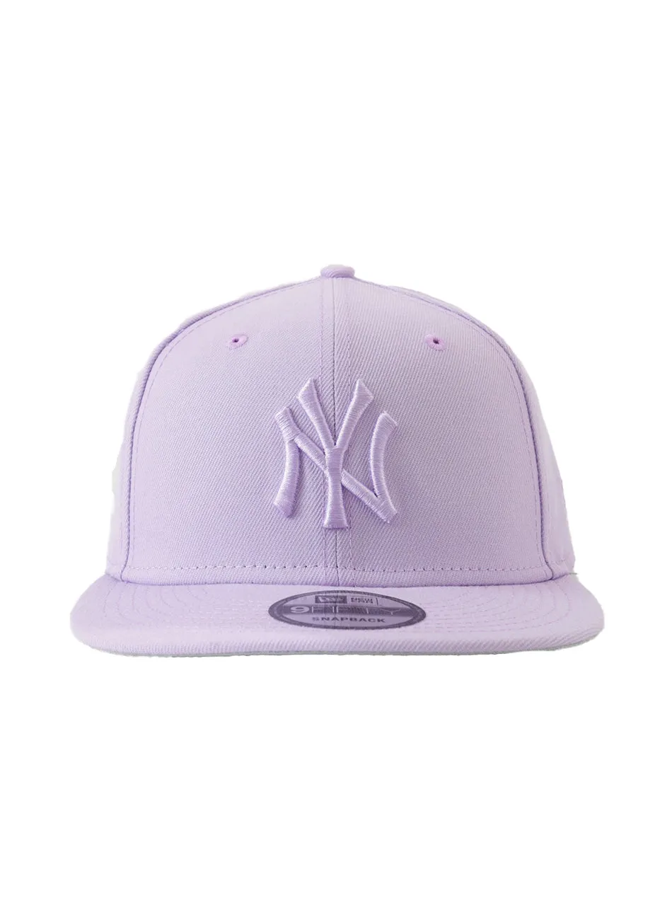 NY Yankees Light Purple 5950 Fitted Cap - Color Pack Edition