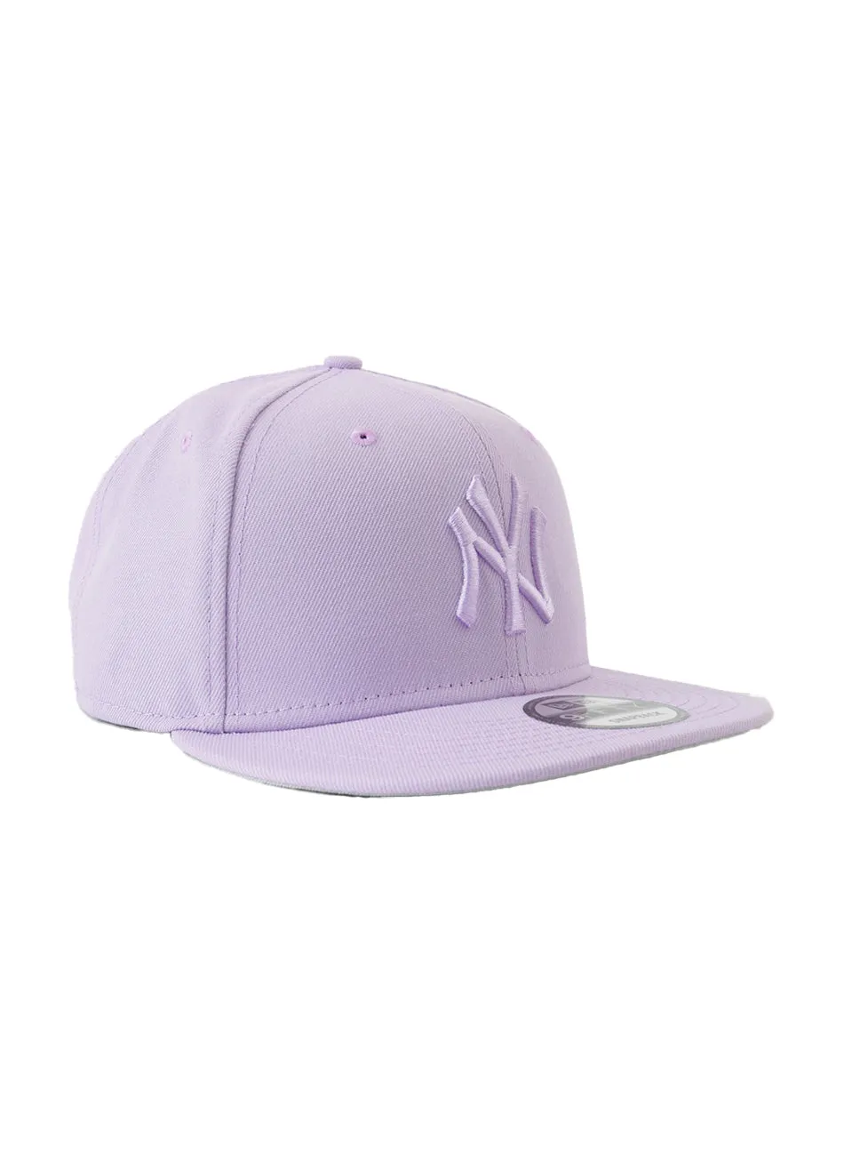 NY Yankees Light Purple 5950 Fitted Cap - Color Pack Edition