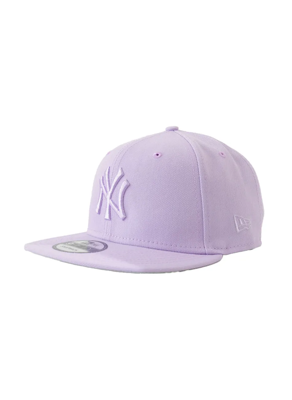 NY Yankees Light Purple 5950 Fitted Cap - Color Pack Edition