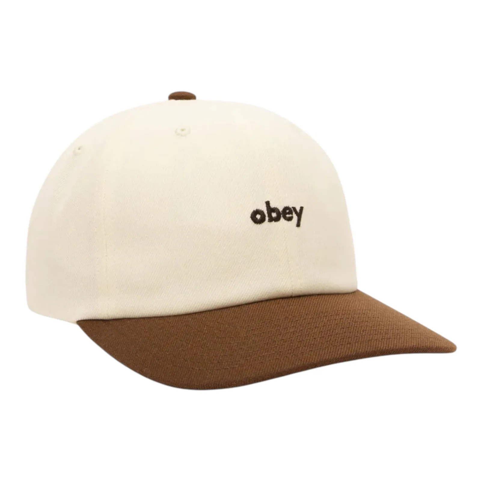 OBEY 2-TONE 6 PANEL SNAPBACK UNBLEACHED/MULTI