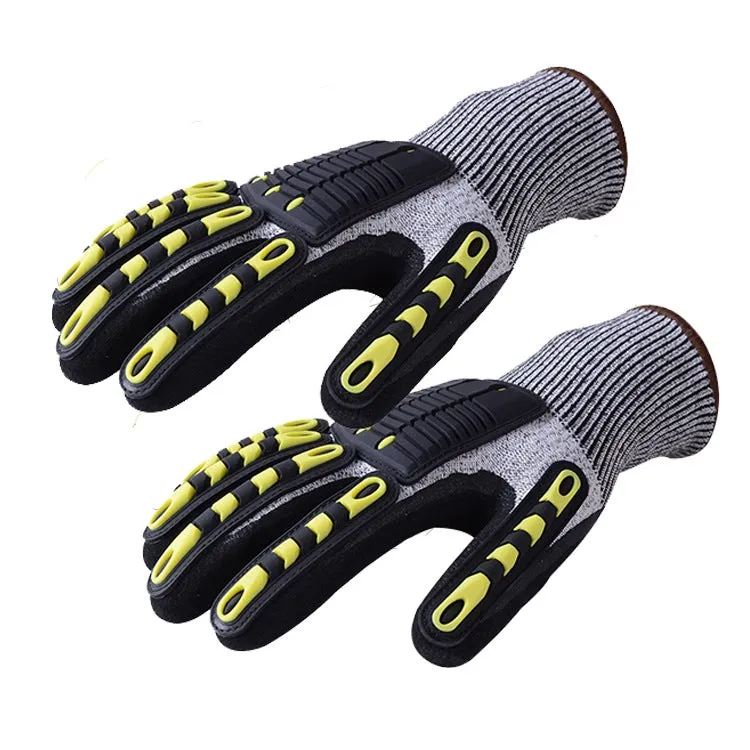 Outdoor Cycling TPR Cut-proof Wear-Resistant Gloves, Size: XL(1008)