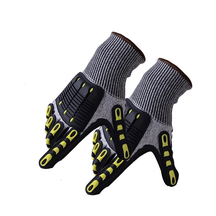 Outdoor Cycling TPR Cut-proof Wear-Resistant Gloves, Size: XL(1008)