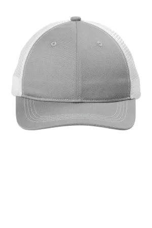 Port Authority C119: Unstructured Snapback Trucker Cap