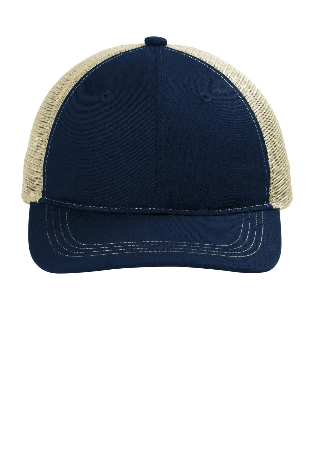 Port Authority C119: Unstructured Snapback Trucker Cap