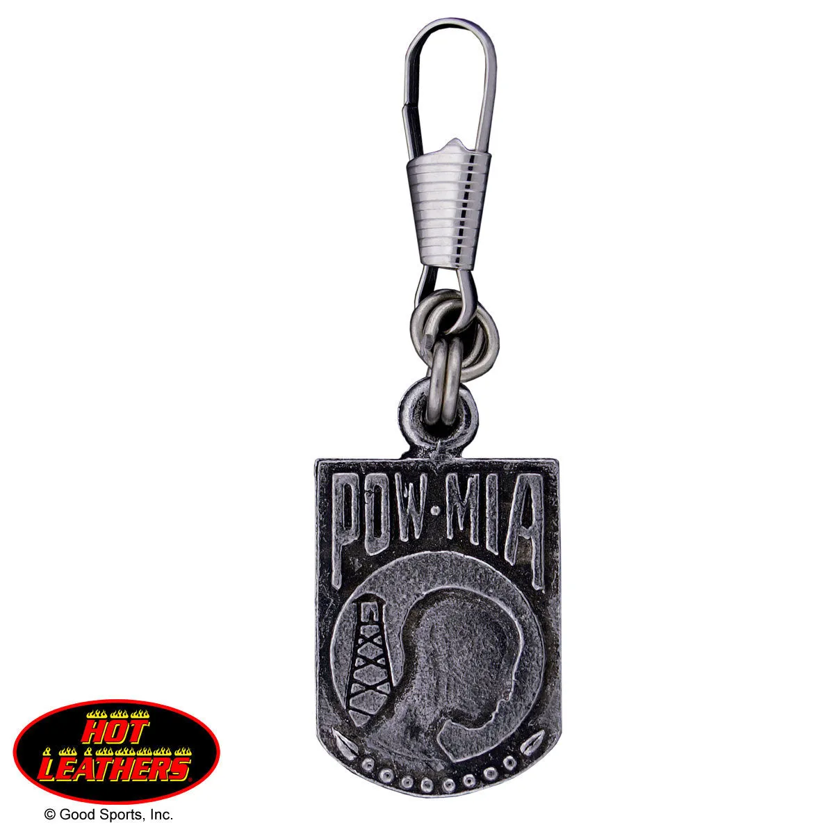 POW MIA Zipper Pull