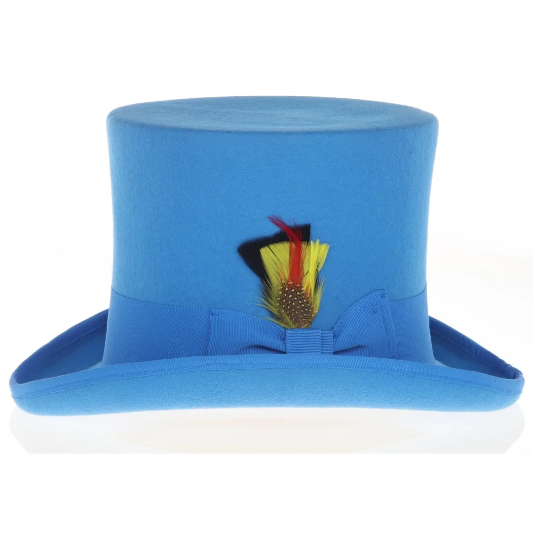 Premium Wool Royal Blue Top Hat