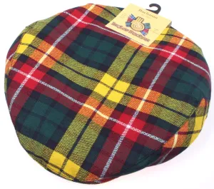 Pure Wool Golf Cap in Buchanan Modern Tartan