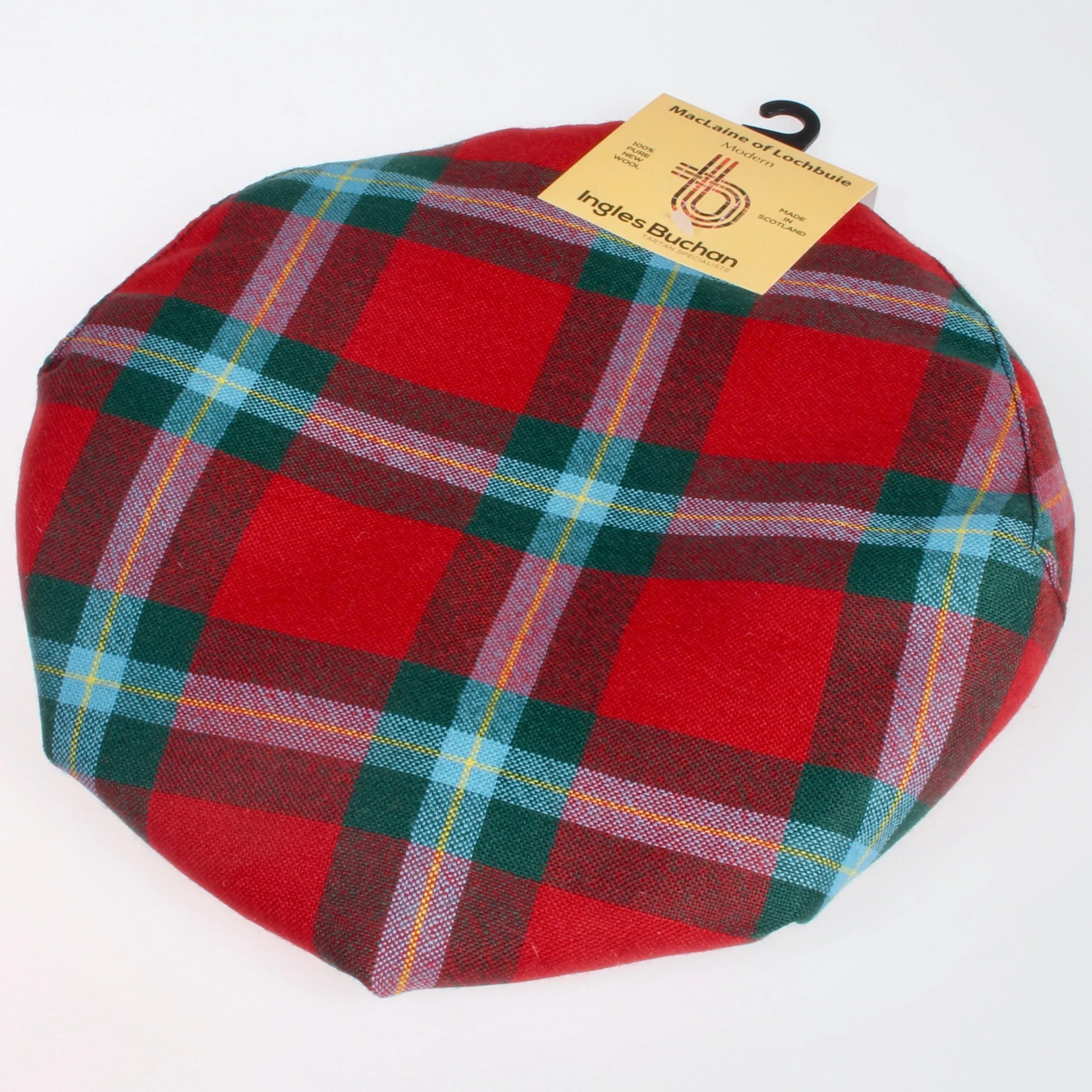 Pure Wool Golf Cap in MacLaine of Lochbuie Modern Tartan