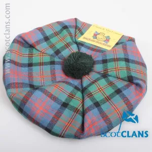 Pure Wool Golf Cap in MacLennan Ancient Tartan