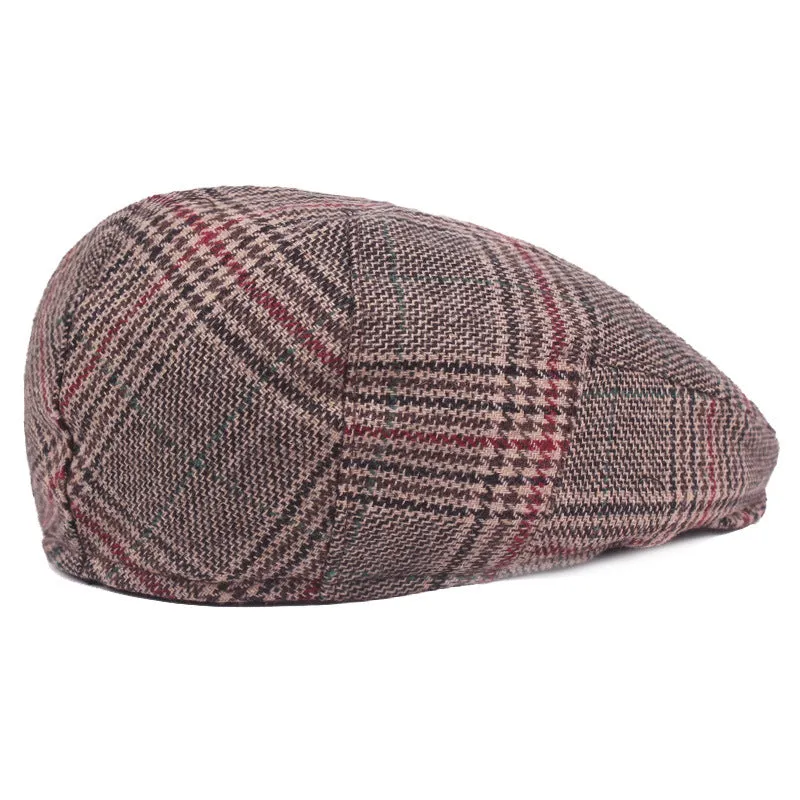 "Lacroix" Wool Flat Cap