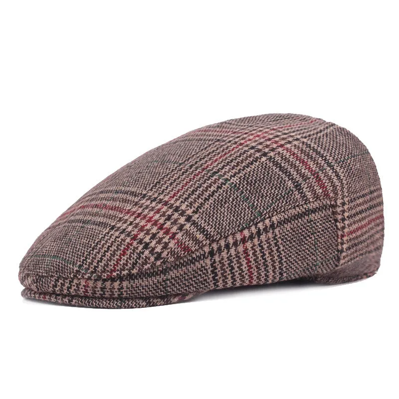 "Lacroix" Wool Flat Cap