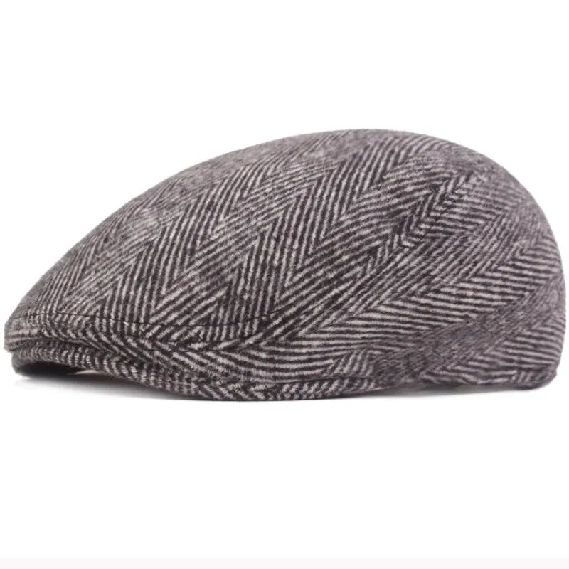 "Postdam" Wool Flat Cap