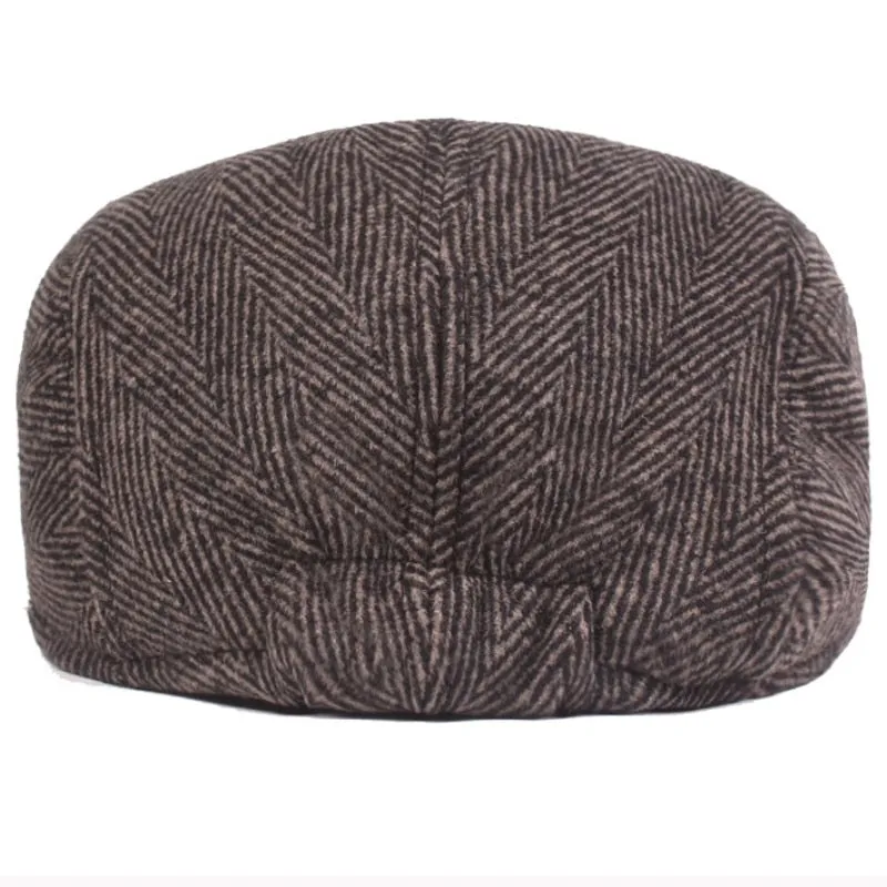 "Postdam" Wool Flat Cap