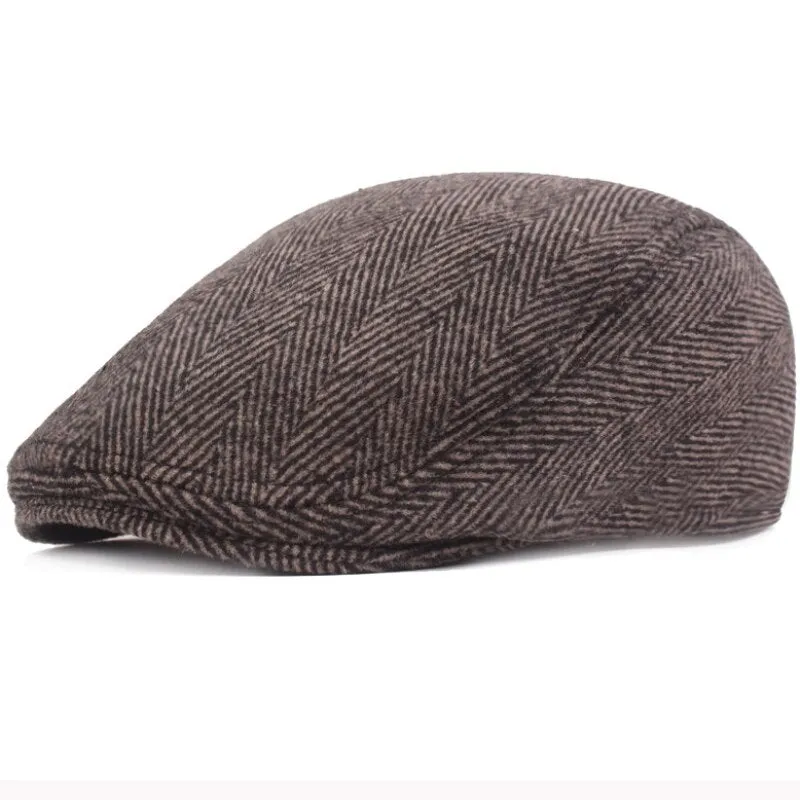 "Postdam" Wool Flat Cap