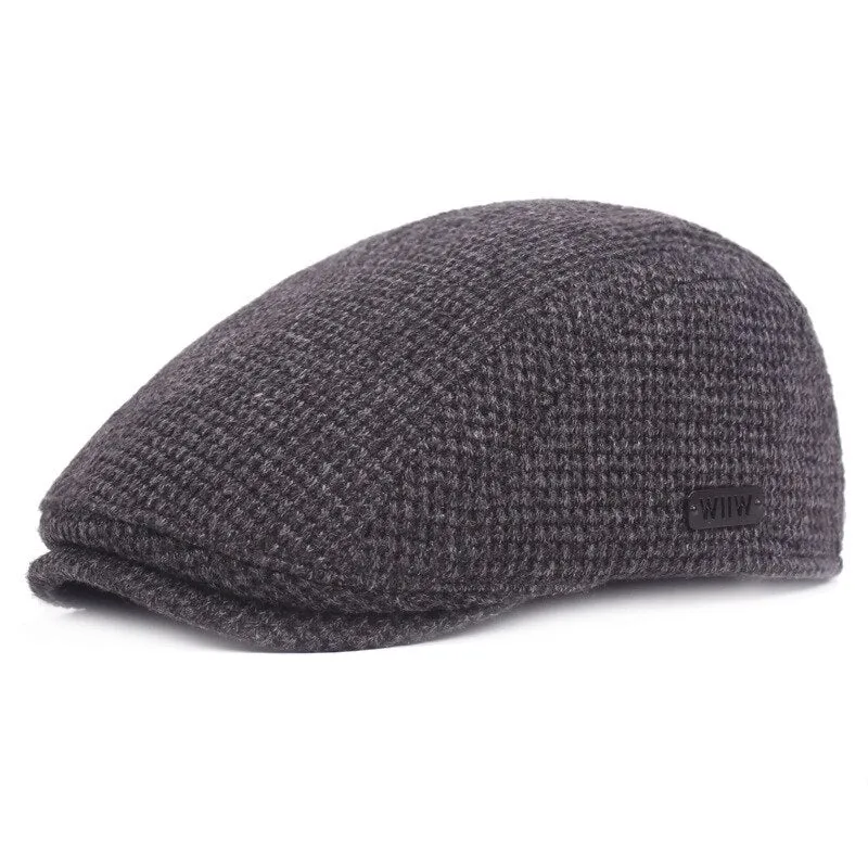 "WIIW" Cotton Flat Cap