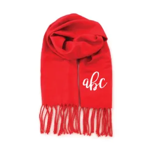 Red Children's Cashmere Scarf