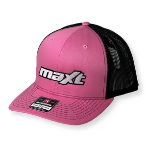 Richardson 112 Trucker Hat - Pink/Black