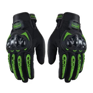 Riding Tribe MCS-17 Motorcycle Gloves Touch Screen Outdoor Riding Gloves, Size: L(Green)