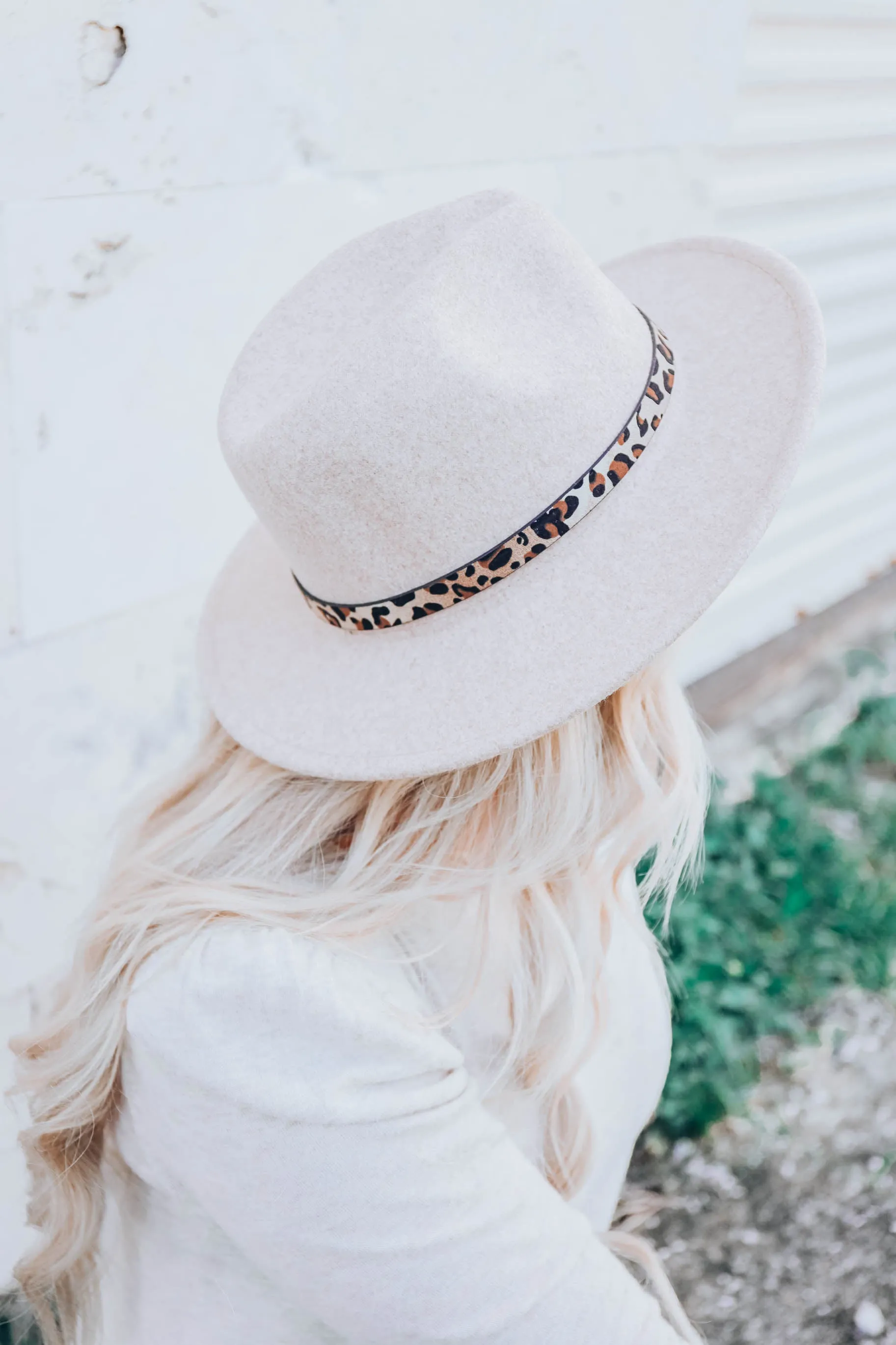 Simple Chic Panama Hat - Beige