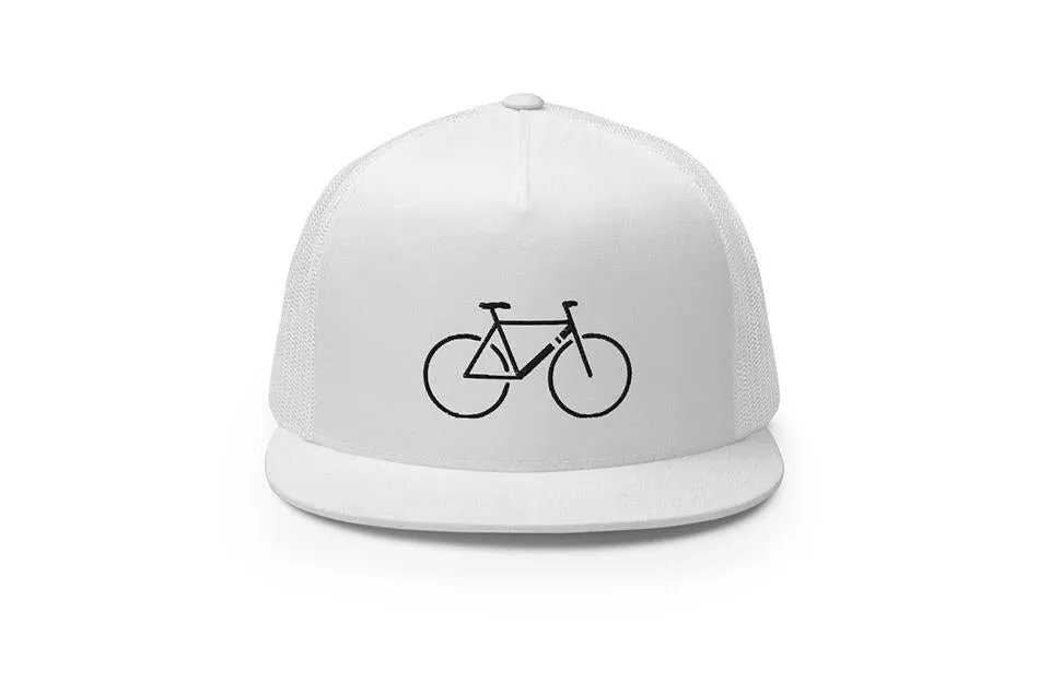 Single Speed - White Trucker Cap