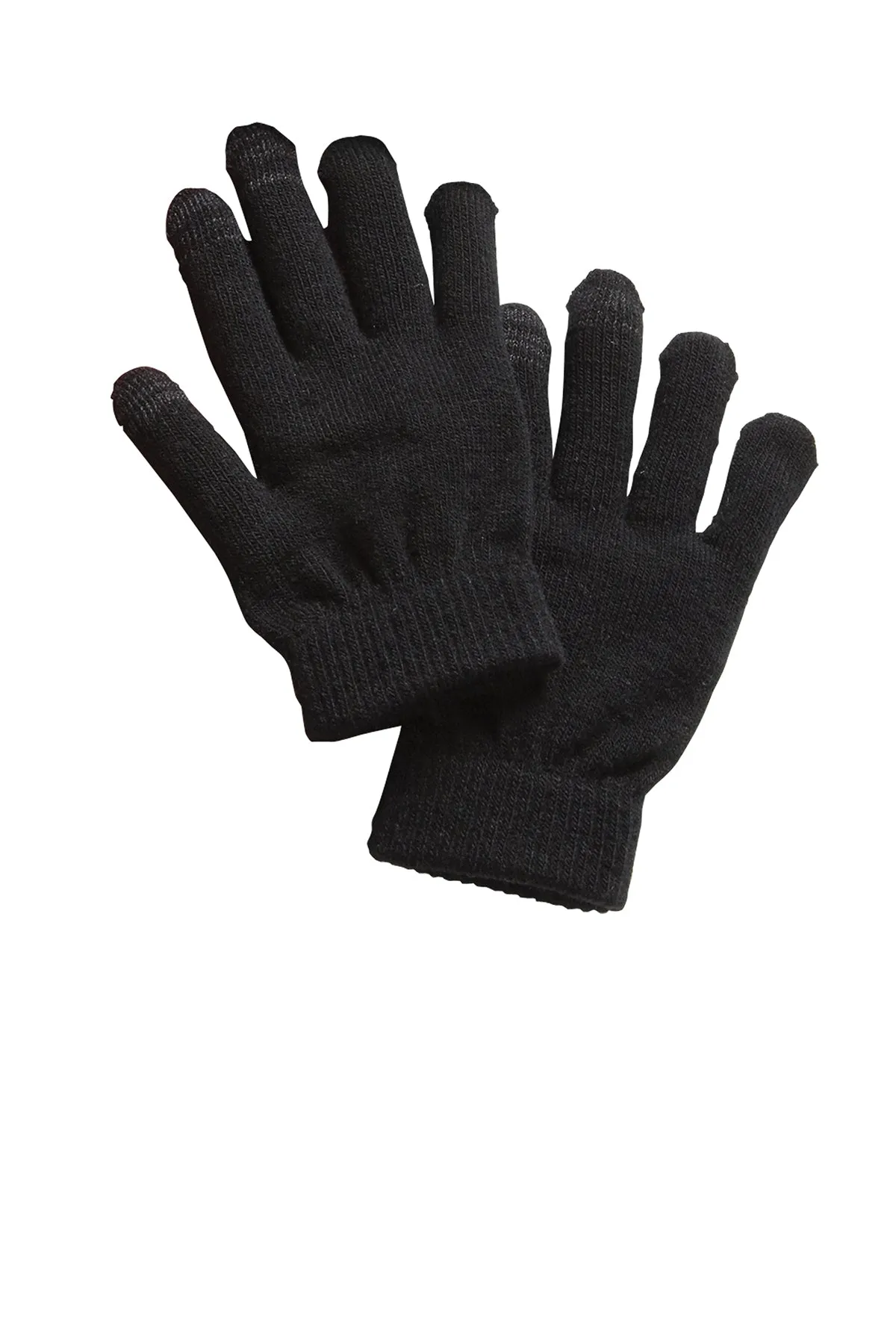 Sport-Tek Spectator Customized Gloves, Black