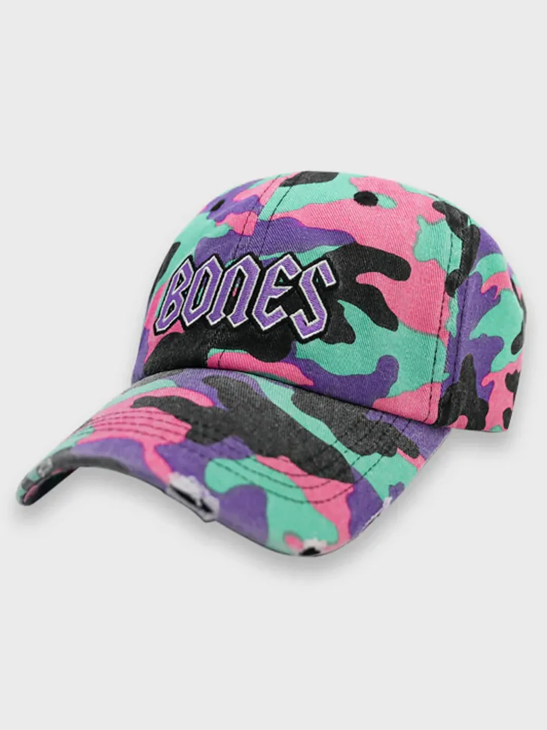 SQUEALER DAD CAP - 90S CAMO