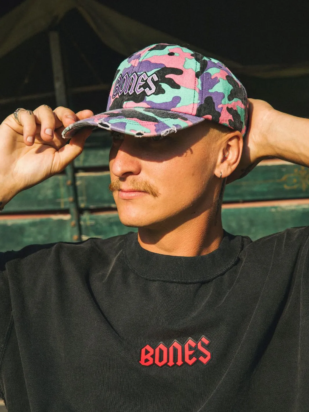 SQUEALER DAD CAP - 90S CAMO