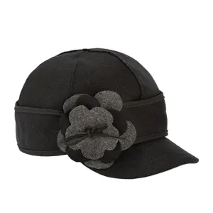 Stormy Kromer The Petal Pusher Cap (Women) - Black/Charcoal