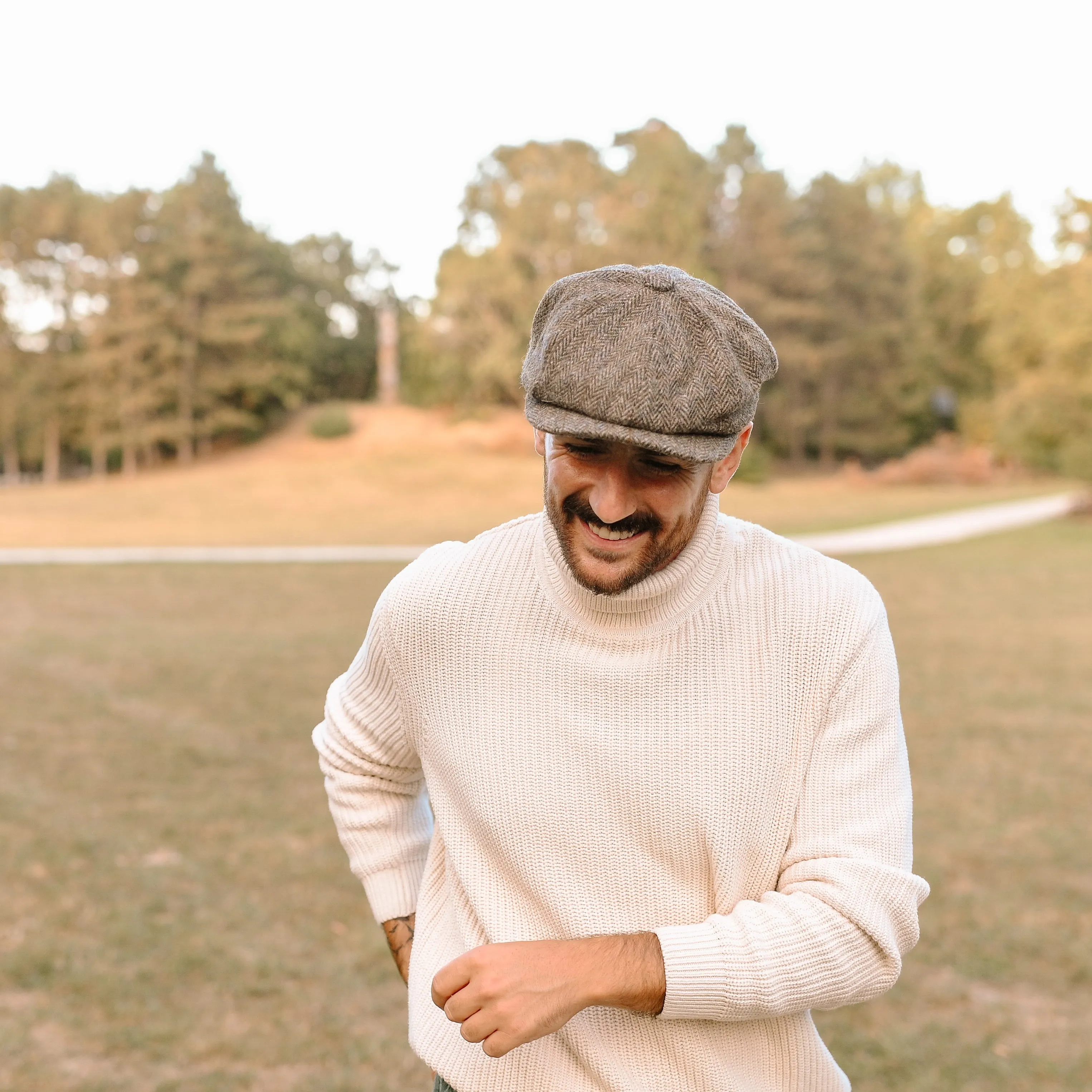 The Lomond - Newsboy Harris Tweed Cap