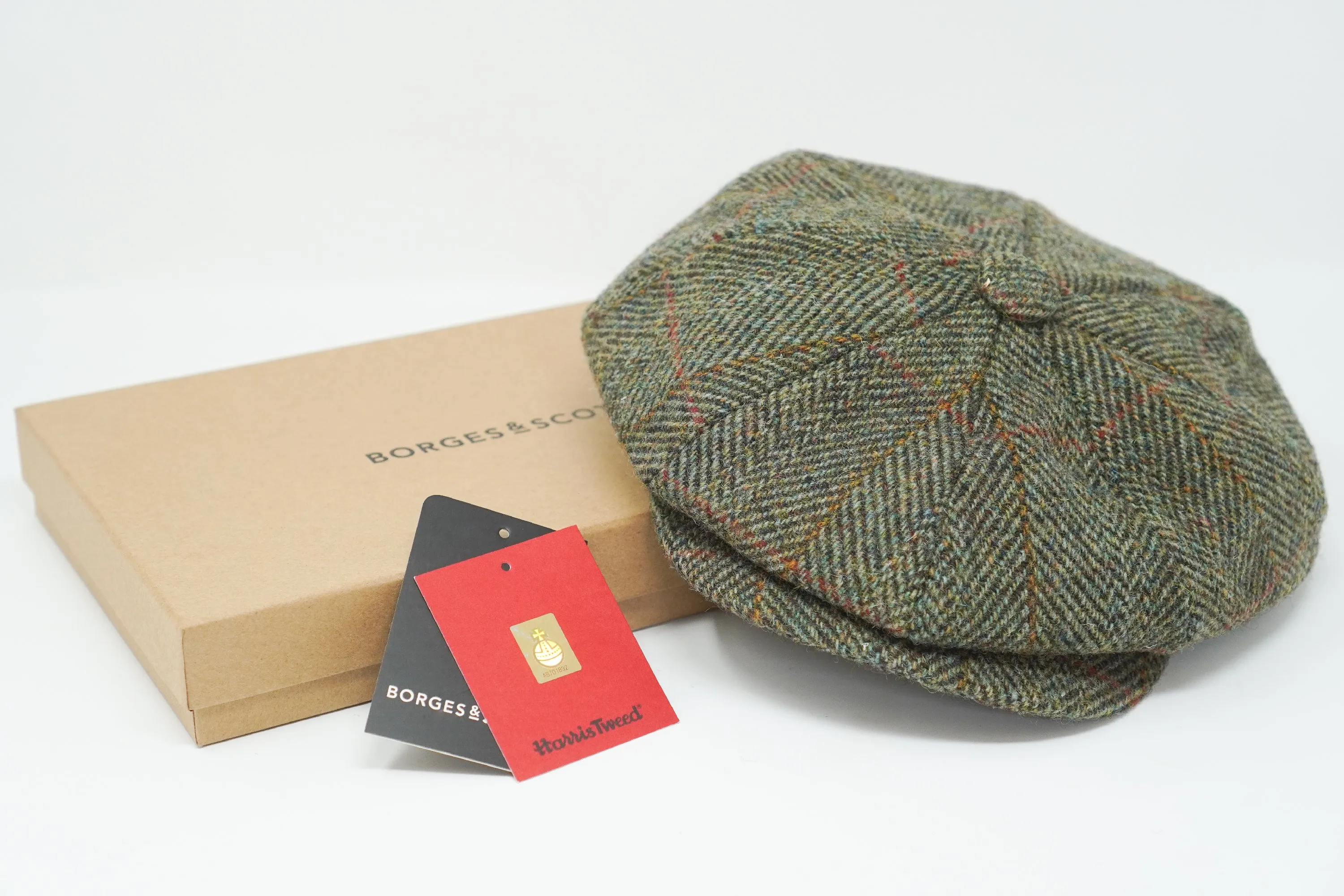 The Lomond - Newsboy Harris Tweed Cap