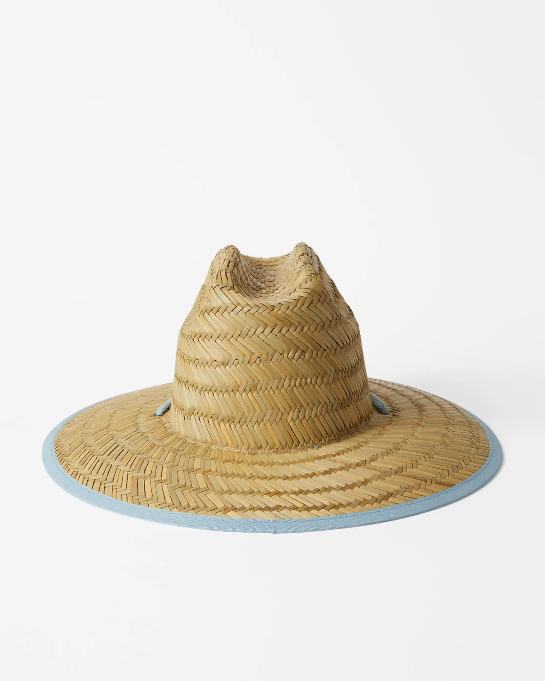 Tipton Straw Lifeguard Hat - Salt Crystal