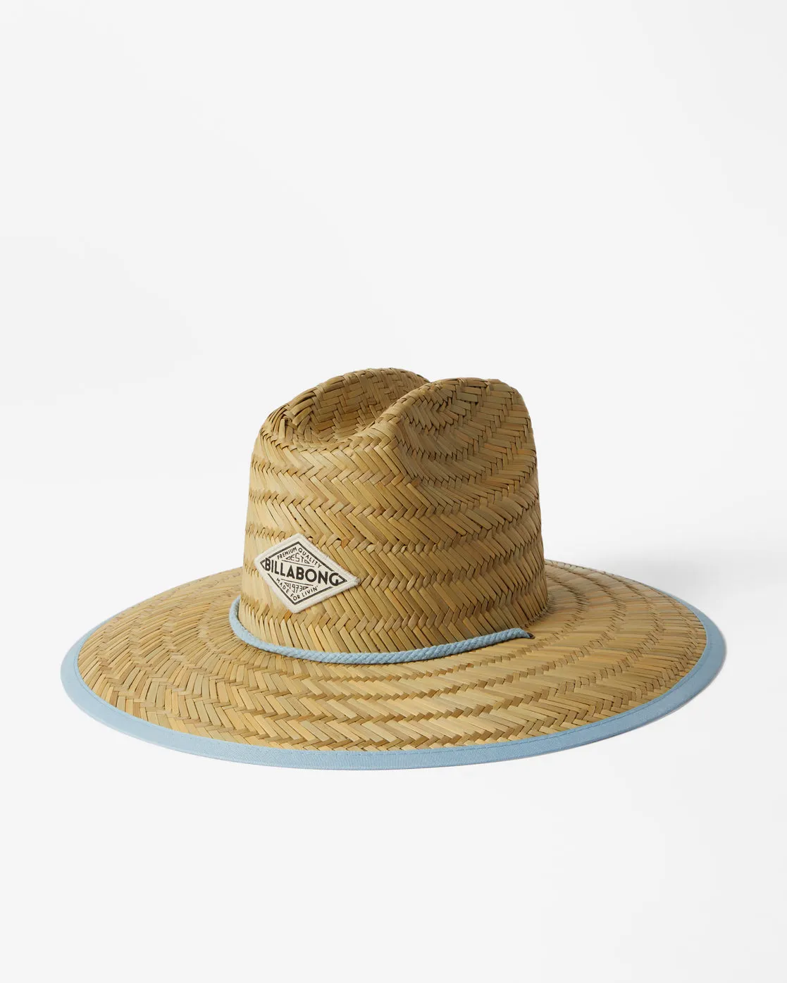 Tipton Straw Lifeguard Hat - Salt Crystal