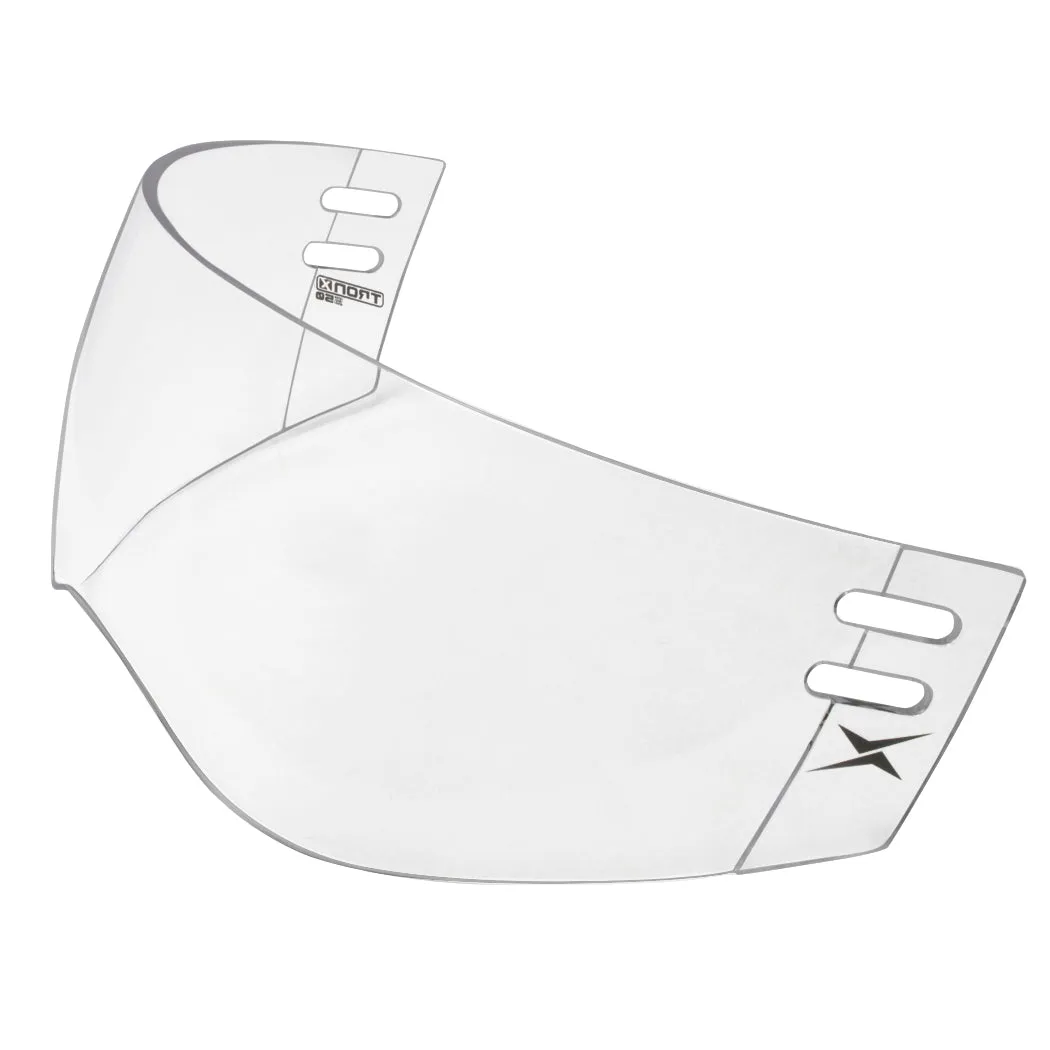 TronX S50 Anti-Scratch/Anti-Fog Hockey Visor (Clear)