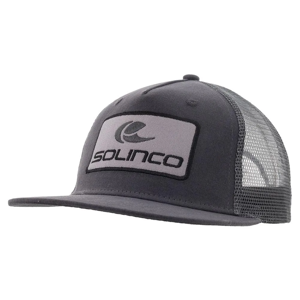 Trucker Cap Snap Back Charcoal and Grey