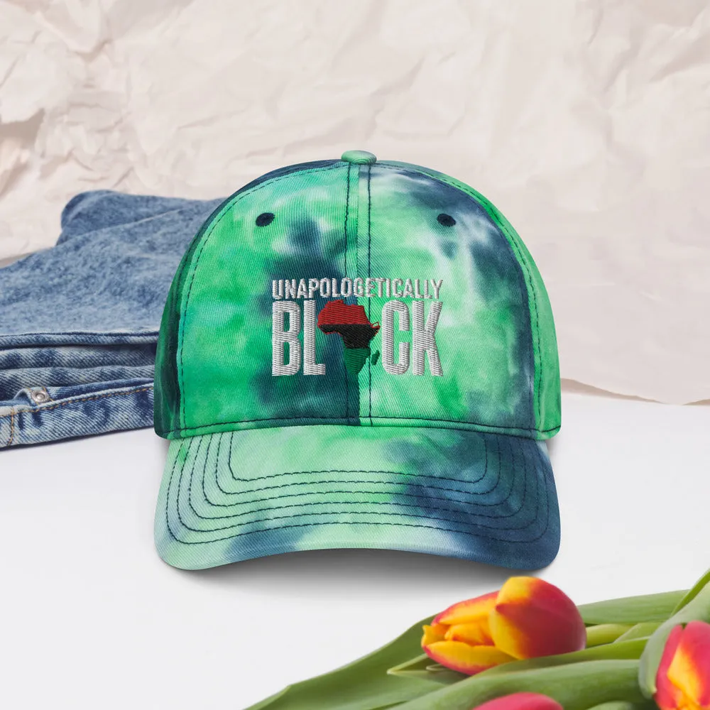 Unapologetically Black Rbg Tie dye hat