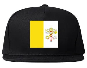 Vatican Flag Country Printed Snapback Hat Cap